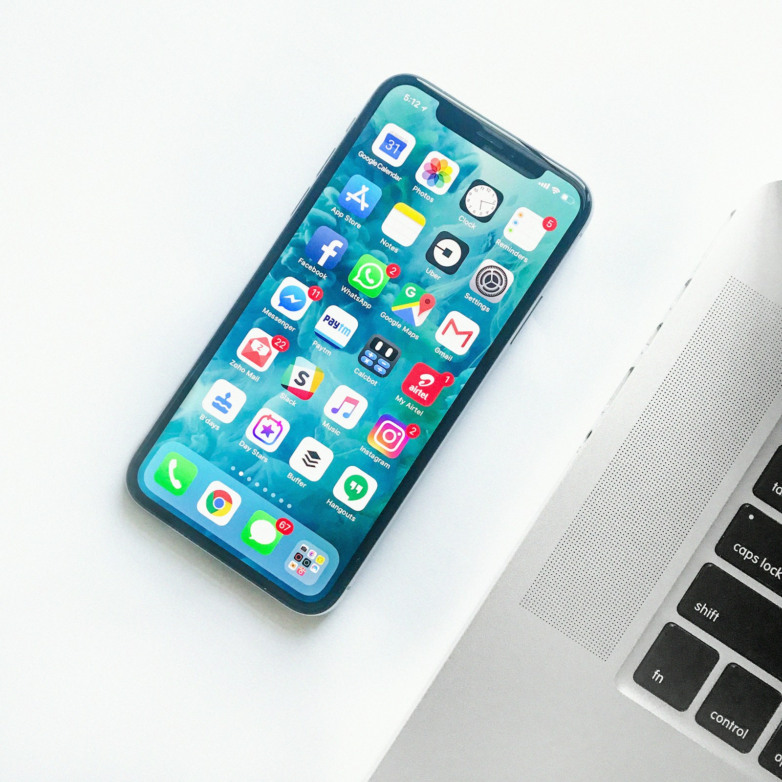 Mobile app design and development on devices